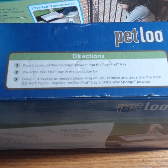 Petloo Pee-pod with wee sponge urine disposal kit - Picture 4 of 6